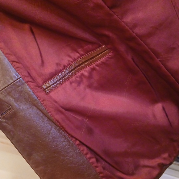 Etienne Aigner leather blazer - Picture 9 of 13